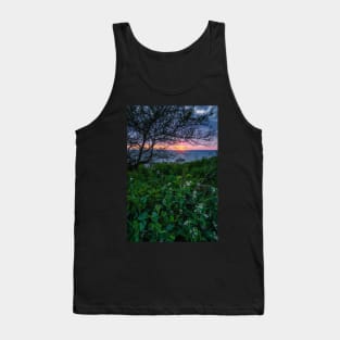 Sunset at Killer Whale Rock Tank Top